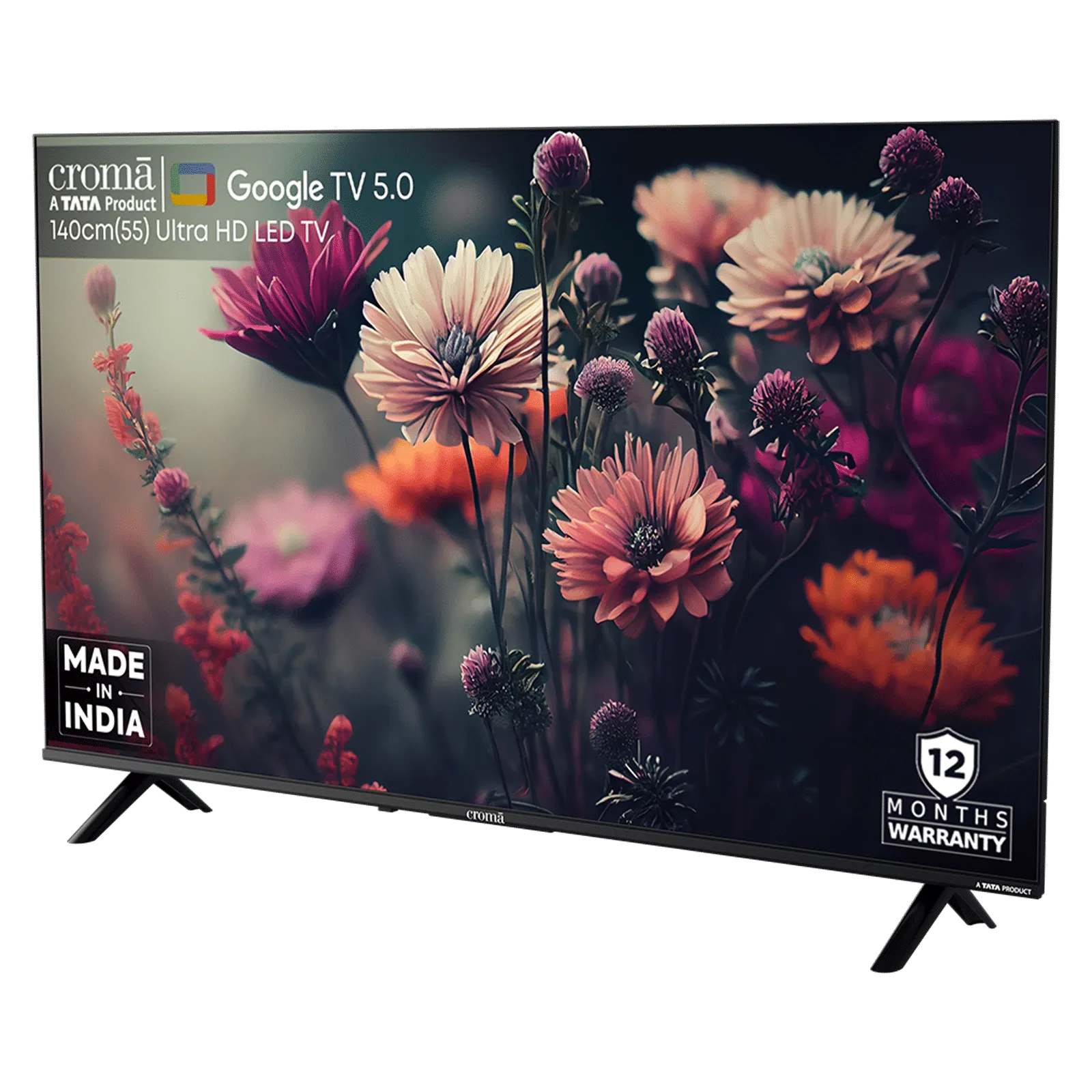 TATA Croma 55" 4K UHD Google LED TV