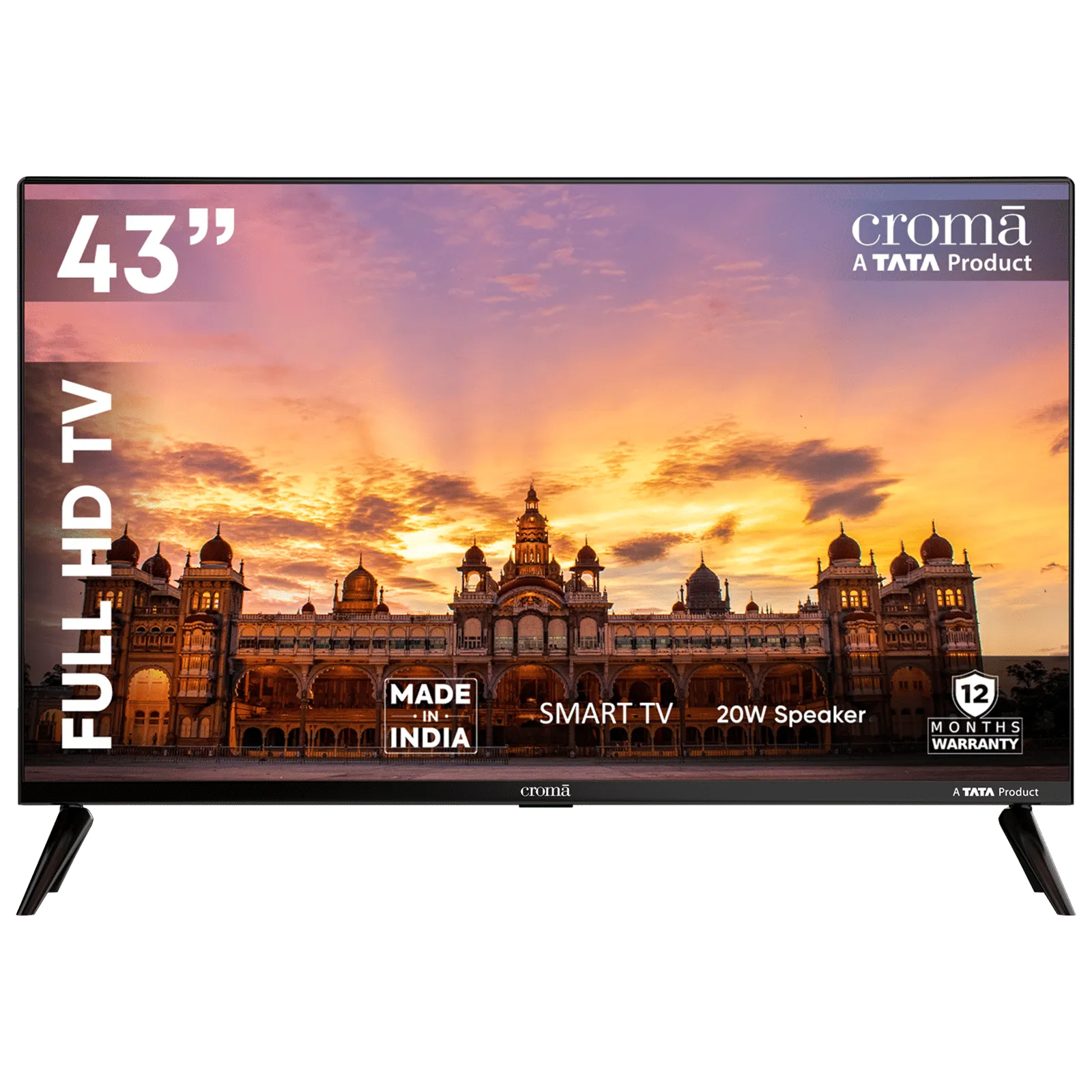 TATA Croma 43" SMART FHD LED TV