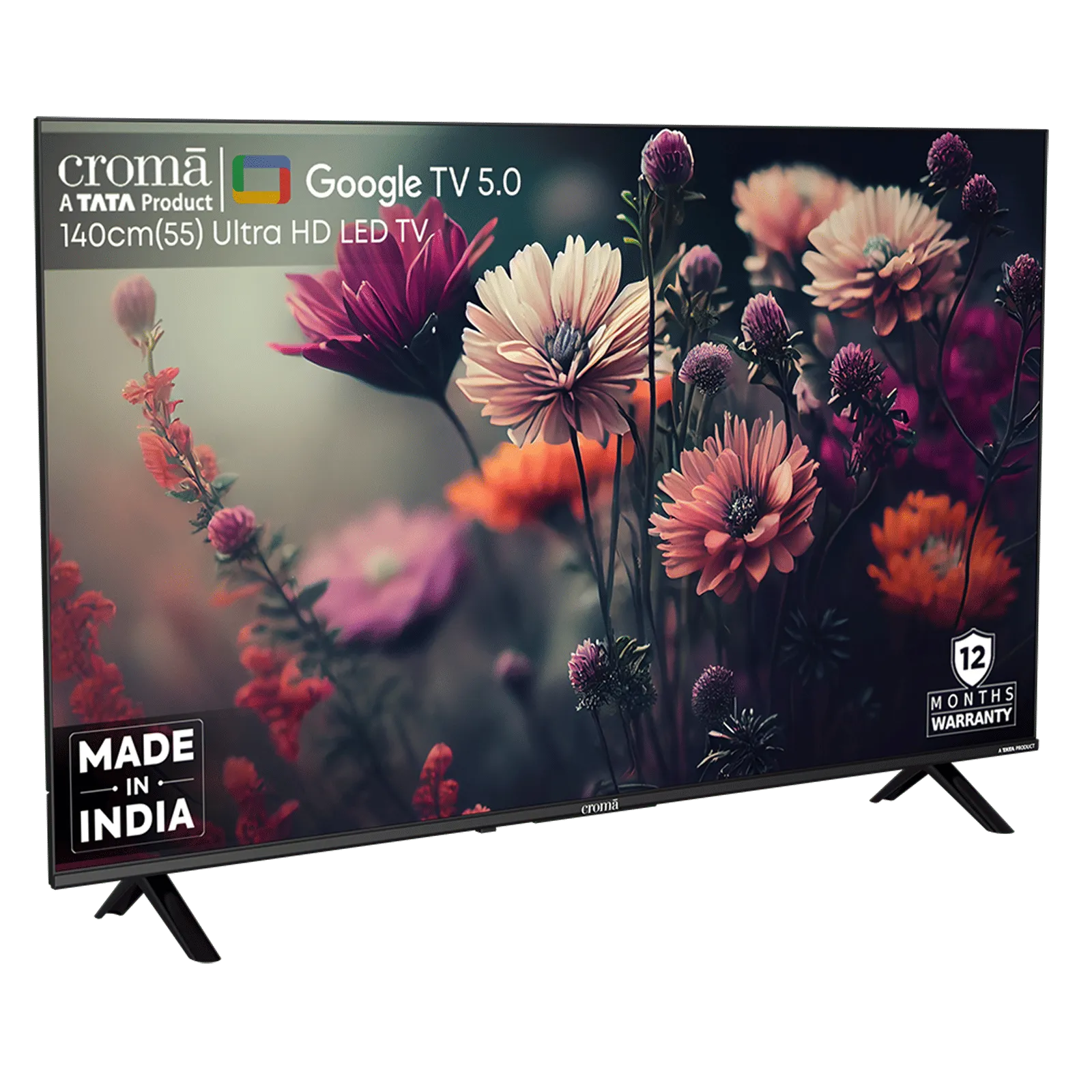TATA Croma 55" 4K UHD Google LED TV