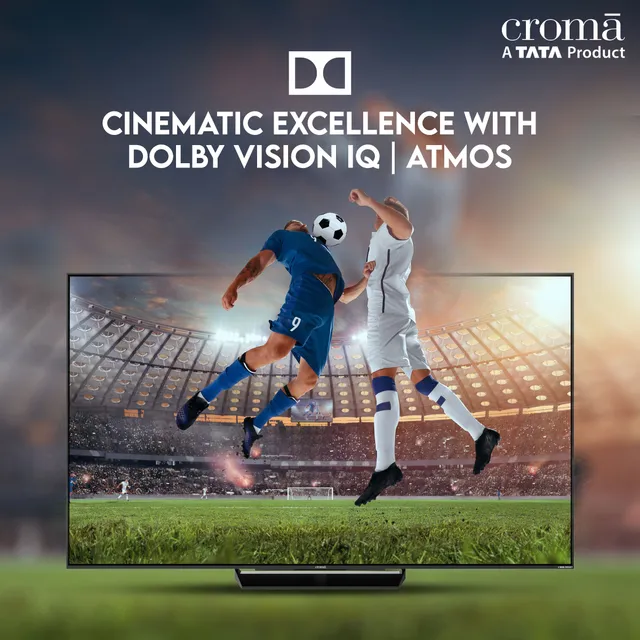 TATA Croma 75" 4K UHD Google QLED TV
