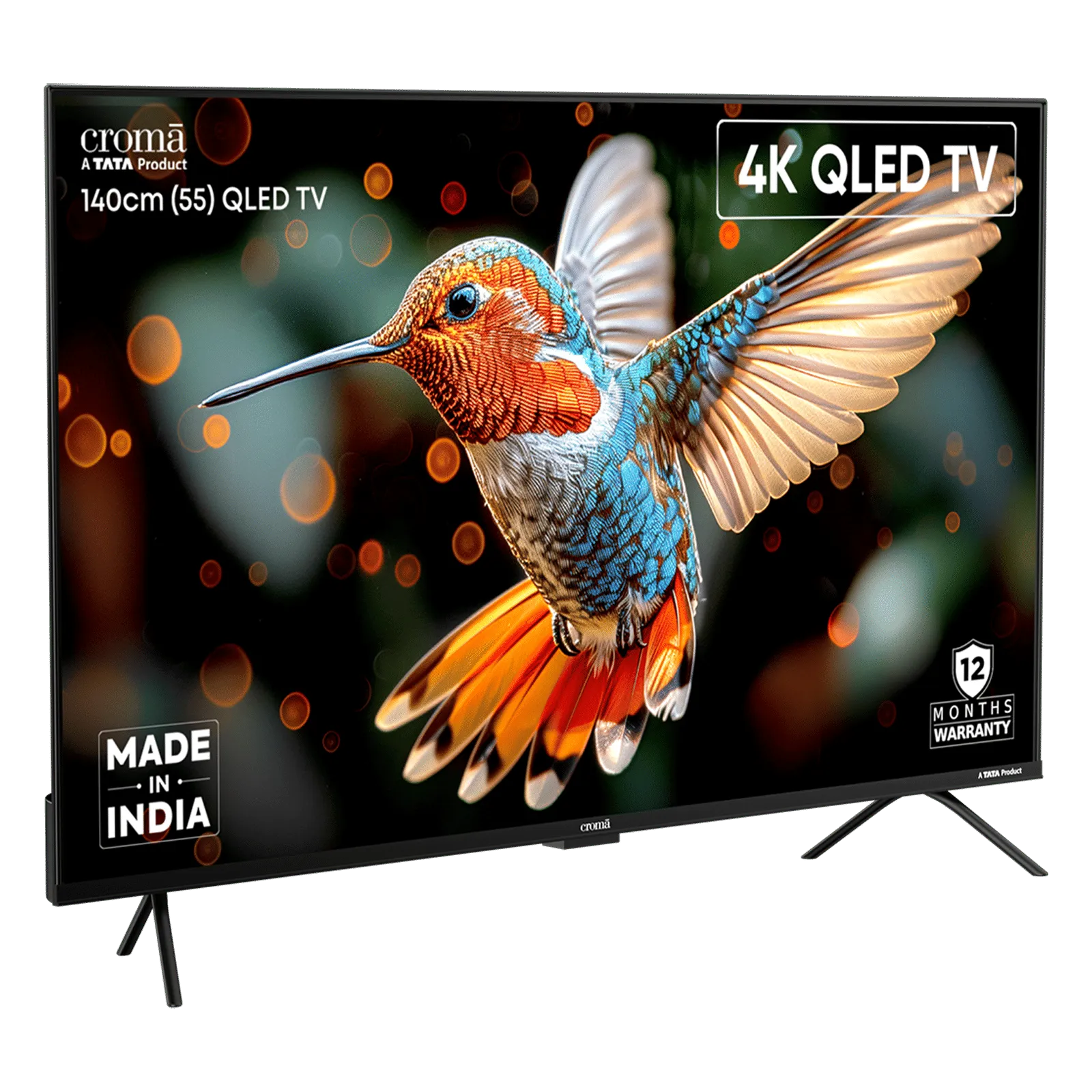 TATA Croma 55" 4K UHD Google QLED TV