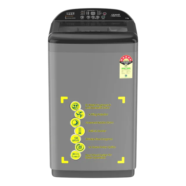 TATA Croma 8 KG Fully Automatic Washing Machine