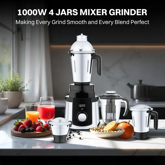 TATA Croma 1000W Mixer Grinder