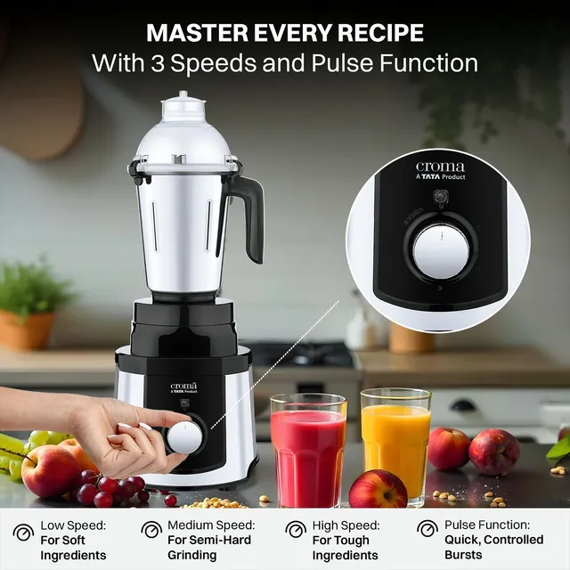 TATA Croma 1000W Mixer Grinder