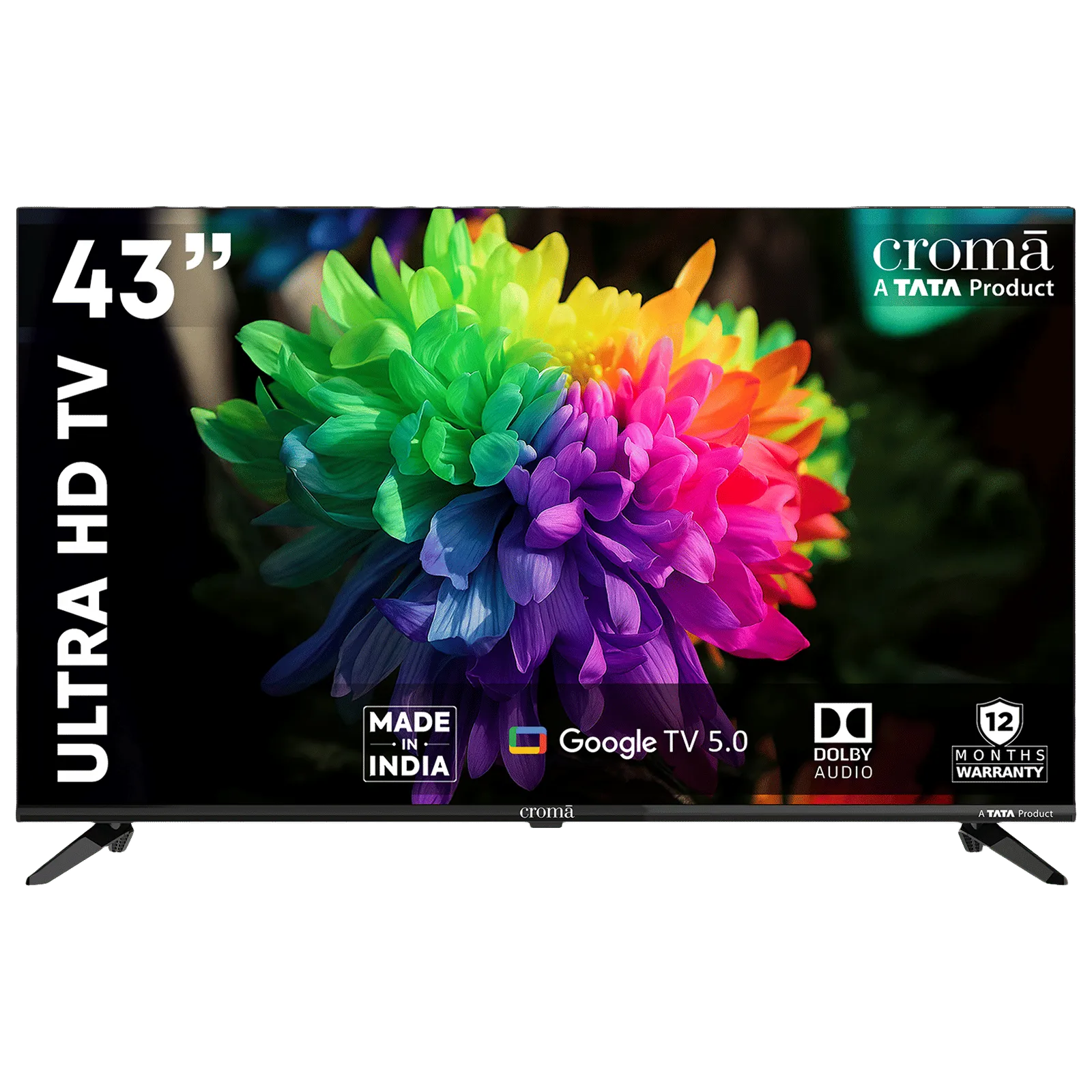 TATA Croma 43" Ultra HD TV