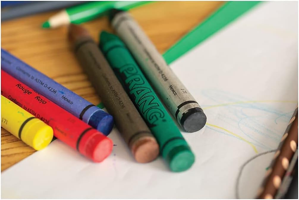 Colorful Crayons Set
