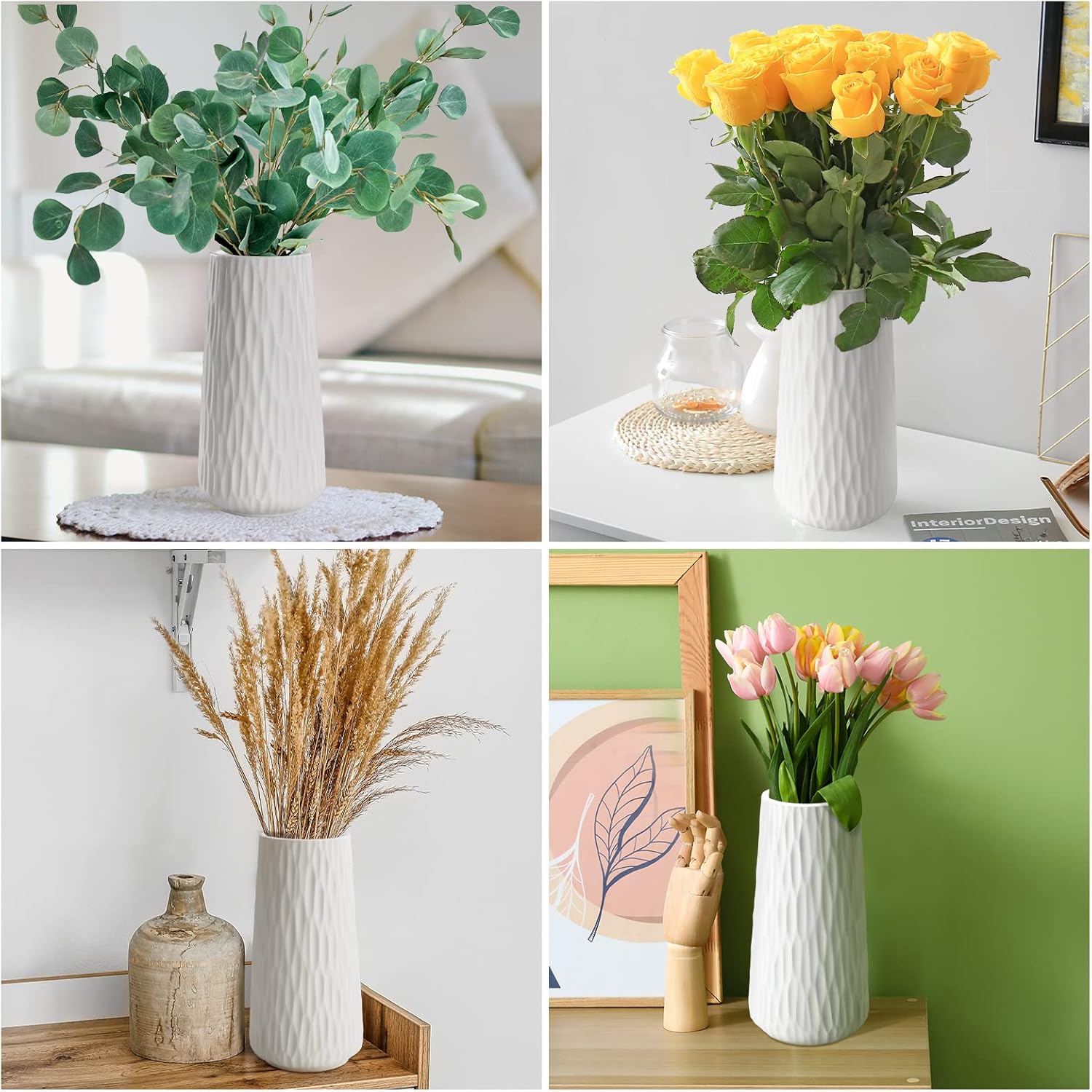 White Ceramic Vase