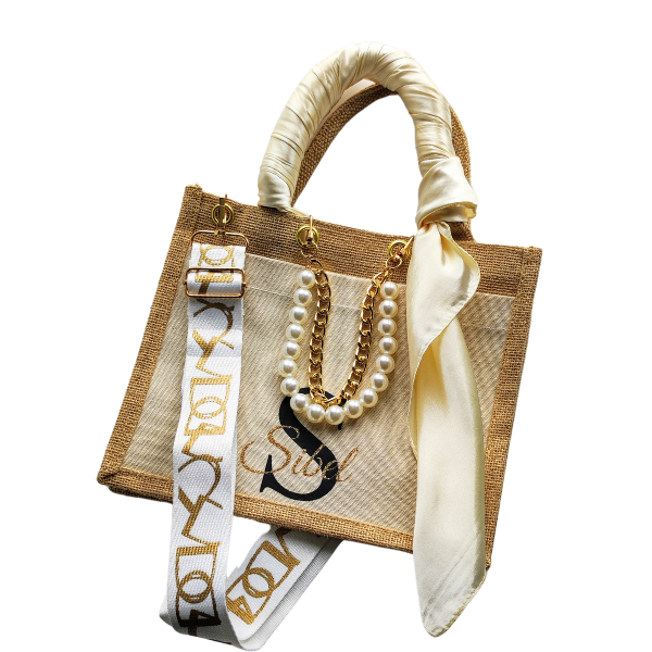 Sac en Jute Poche à l'avant