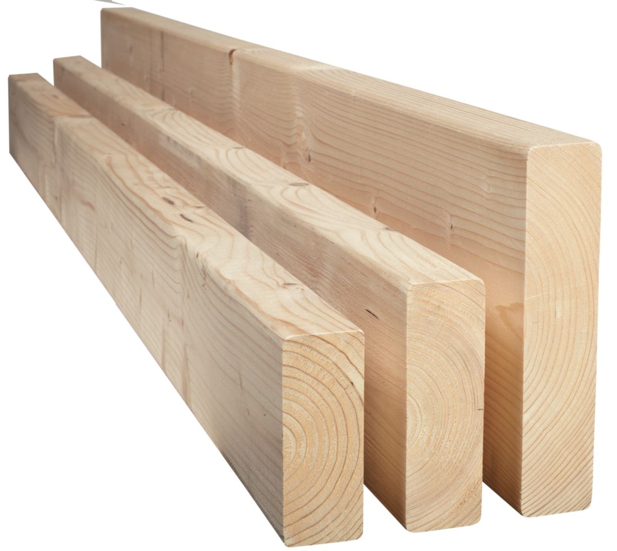 Ossature sapin/épicéa traité classe 2 incolore 45x145 6m