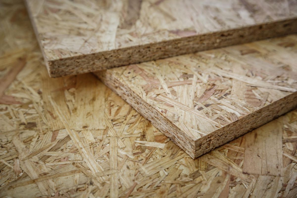OSB3 Panneau bord droit 1196x2800 9mm