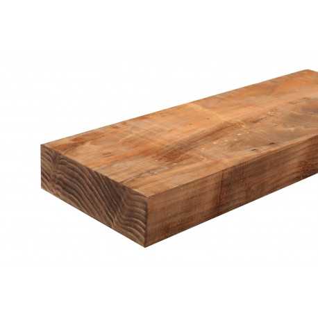 Ossature pin traité autoclave classe 4 marron 45x145 4,2m