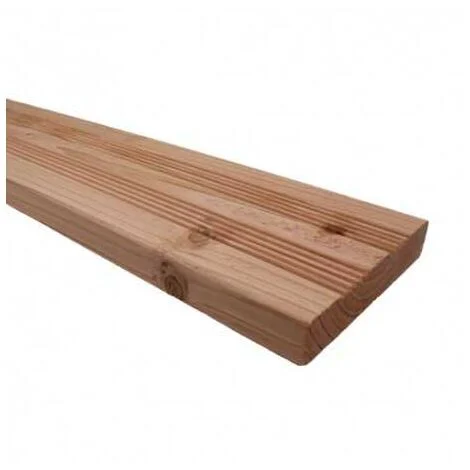 Lame terrasse pin cl4 striée marron PREMIUM 27x145 4 m