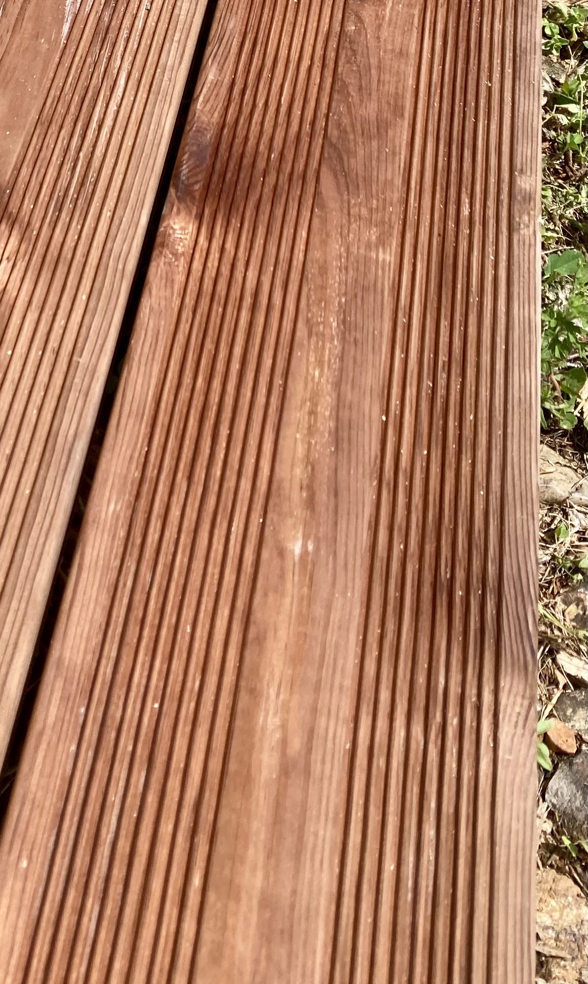 Lame terrasse pin cl4 striée  27x145 4.5 m PREMIUM