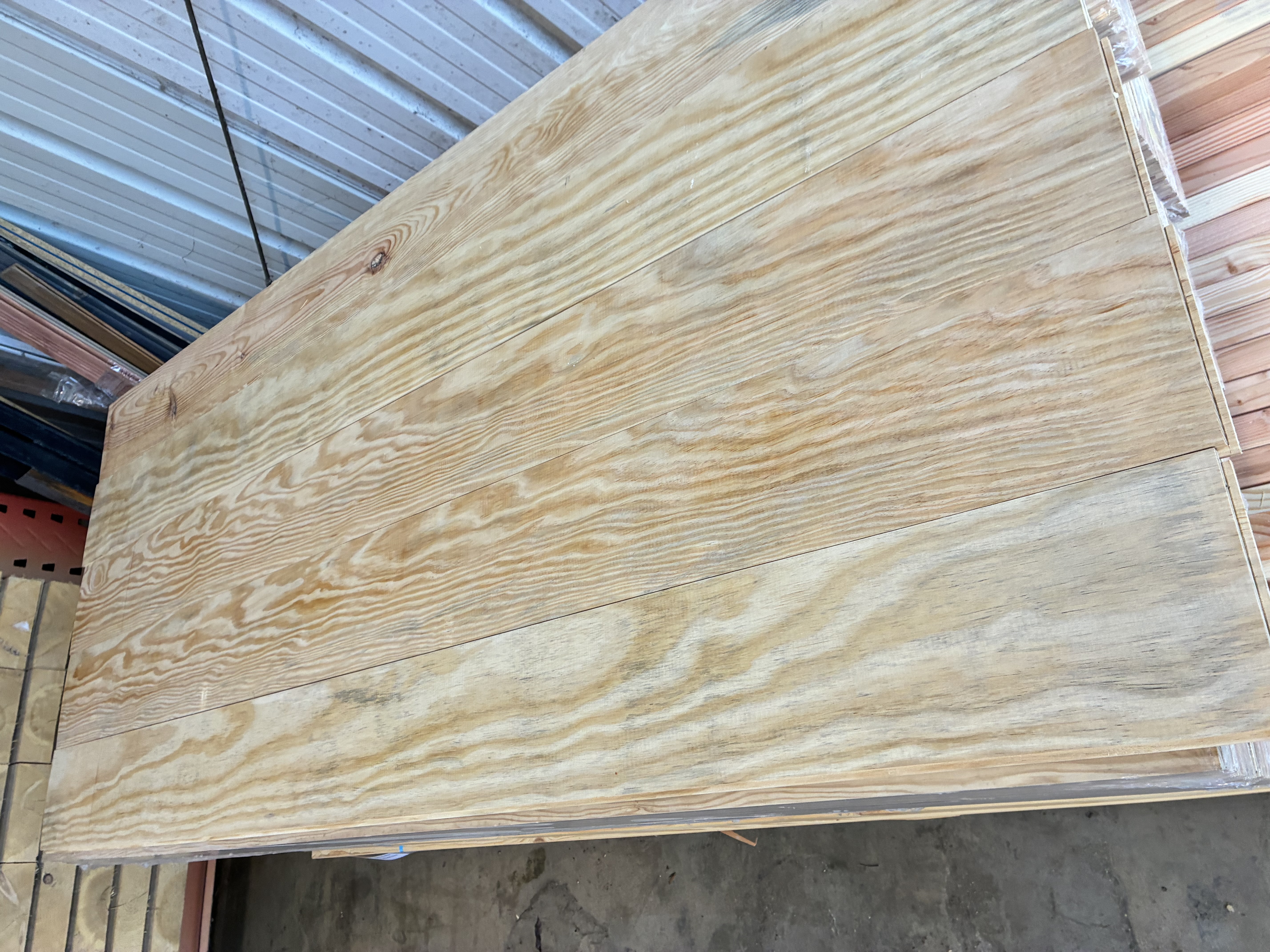 Plancher massif pin maritime ECO 23x180