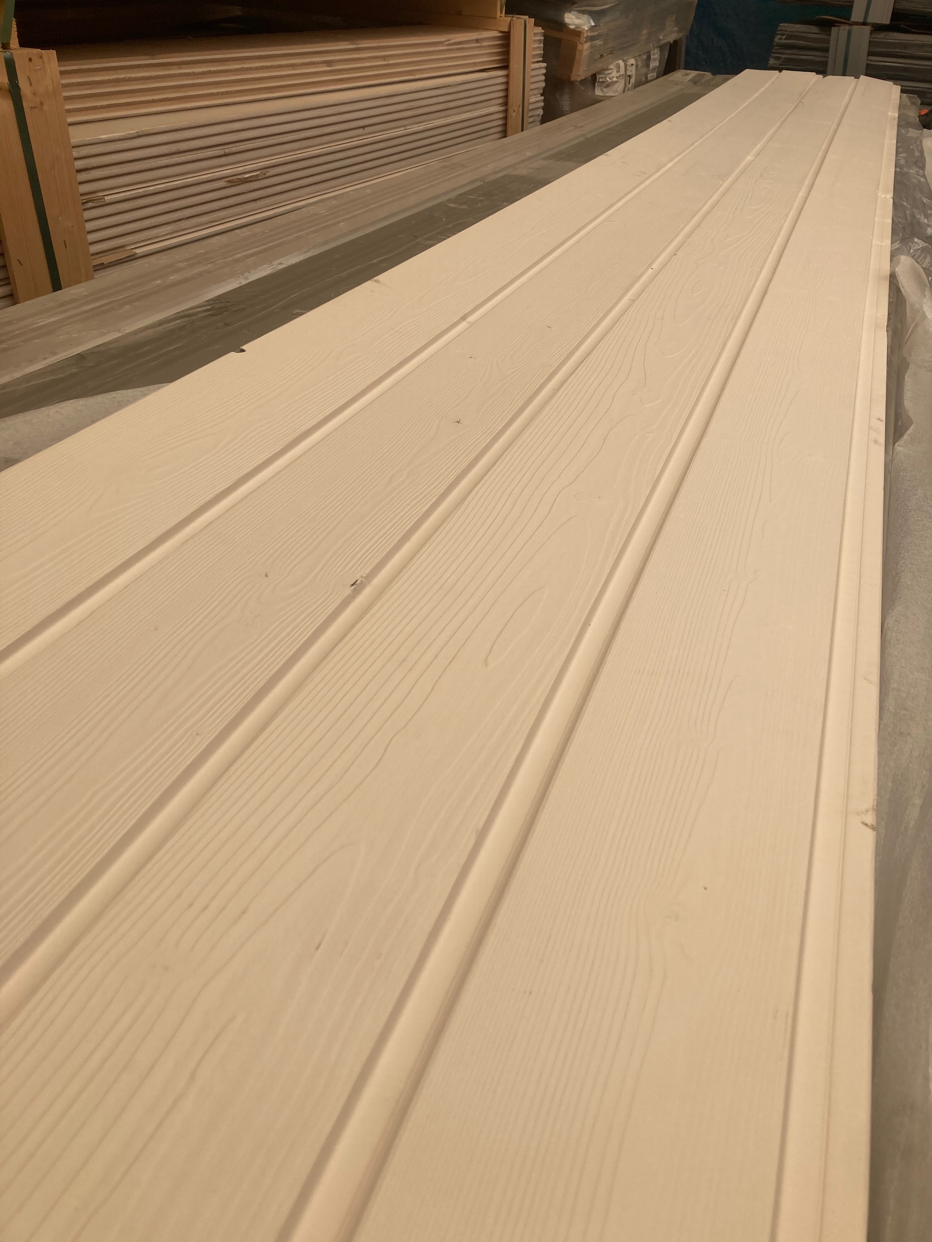 Bardage sapin du nord peint blanc Choix2 20x125 4,15m
