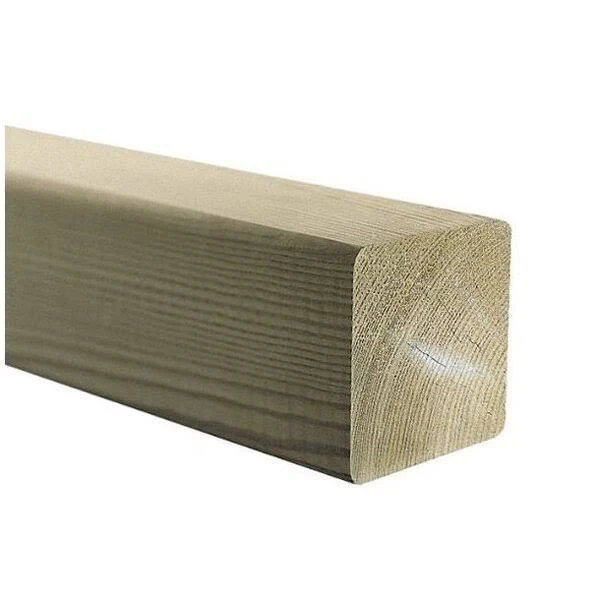 Poteaux pin cl4 vert  145x145 4 ml