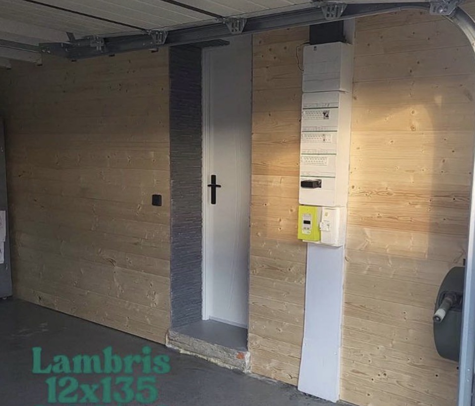Lambris sapin raboté naturel Choix 2 12x135