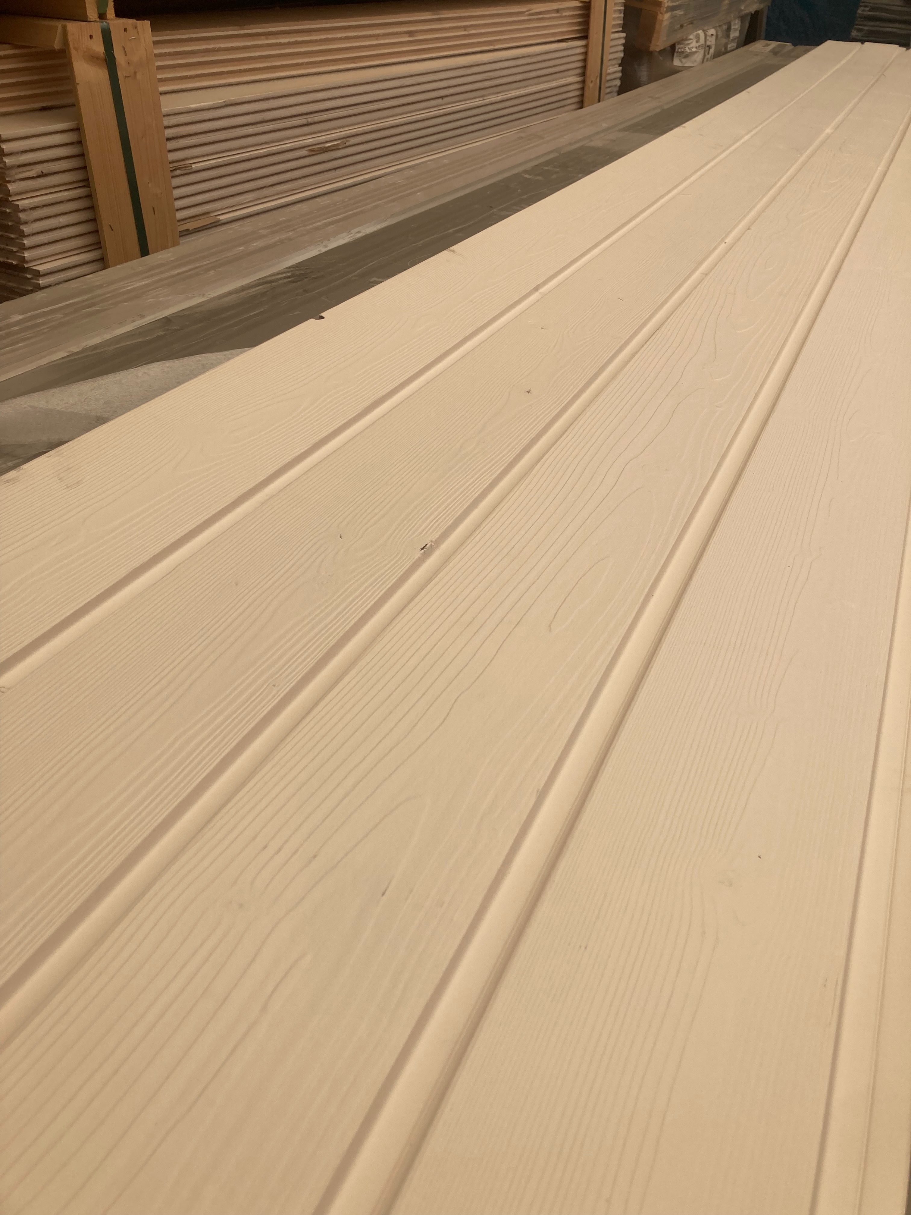 Bardage sapin du nord peint blanc Choix2 20x125 4,15m