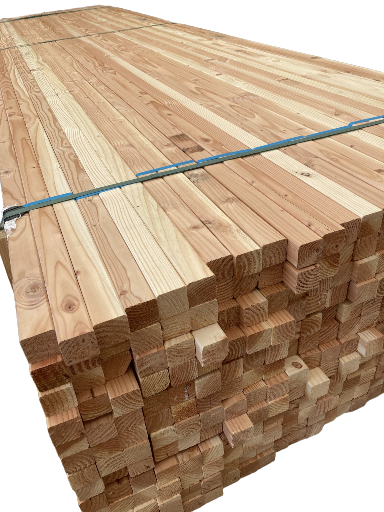 Bardage Douglas claire voie naturel 40x40 4m