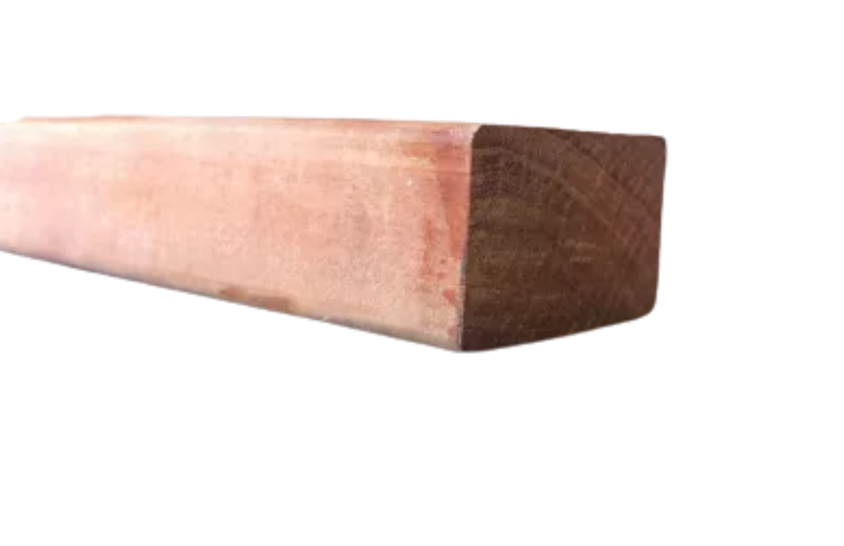 Lambourde bois exotique 42x70 lg 4,2 ml