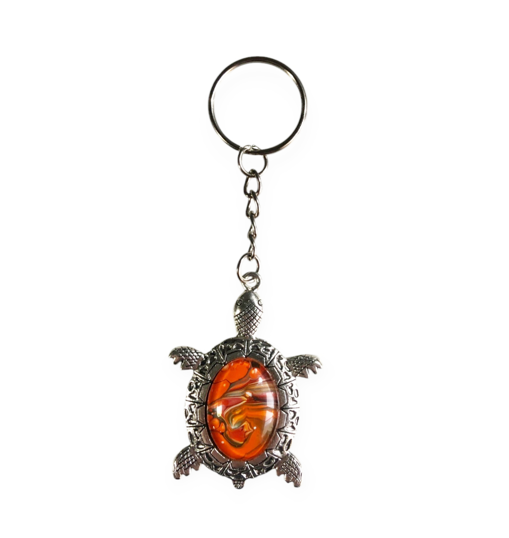 Glass Turtle Keyring – Seville