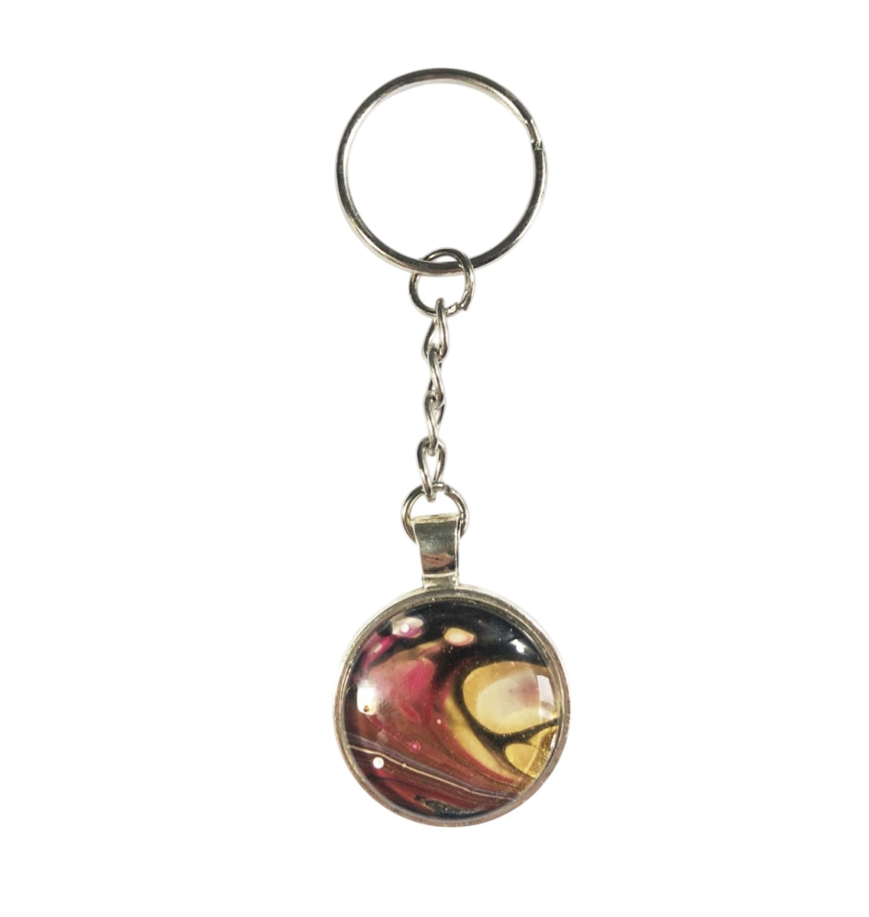 Glass Keyring – Goji Berries
