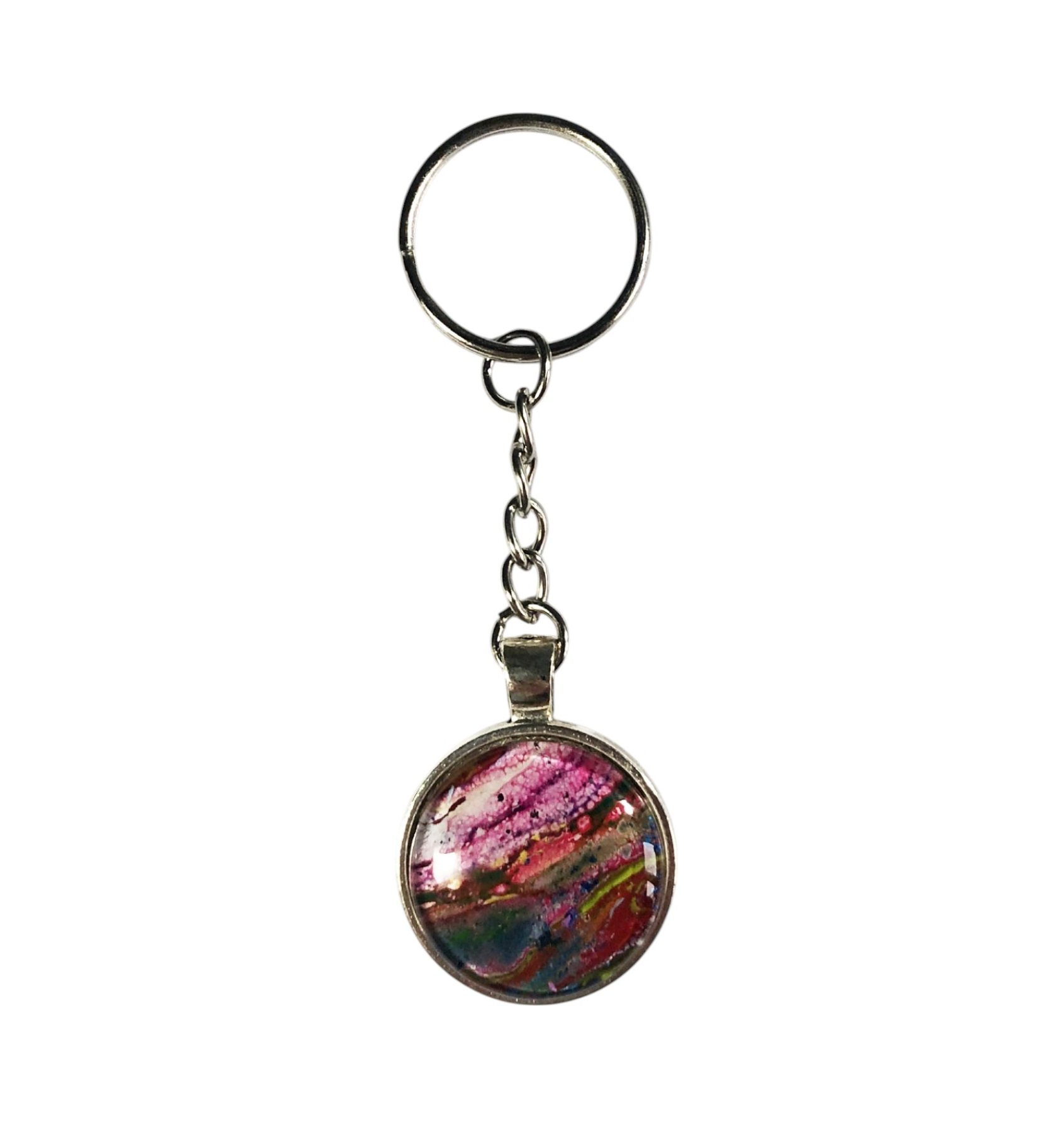 Glass Keyring – Aurora