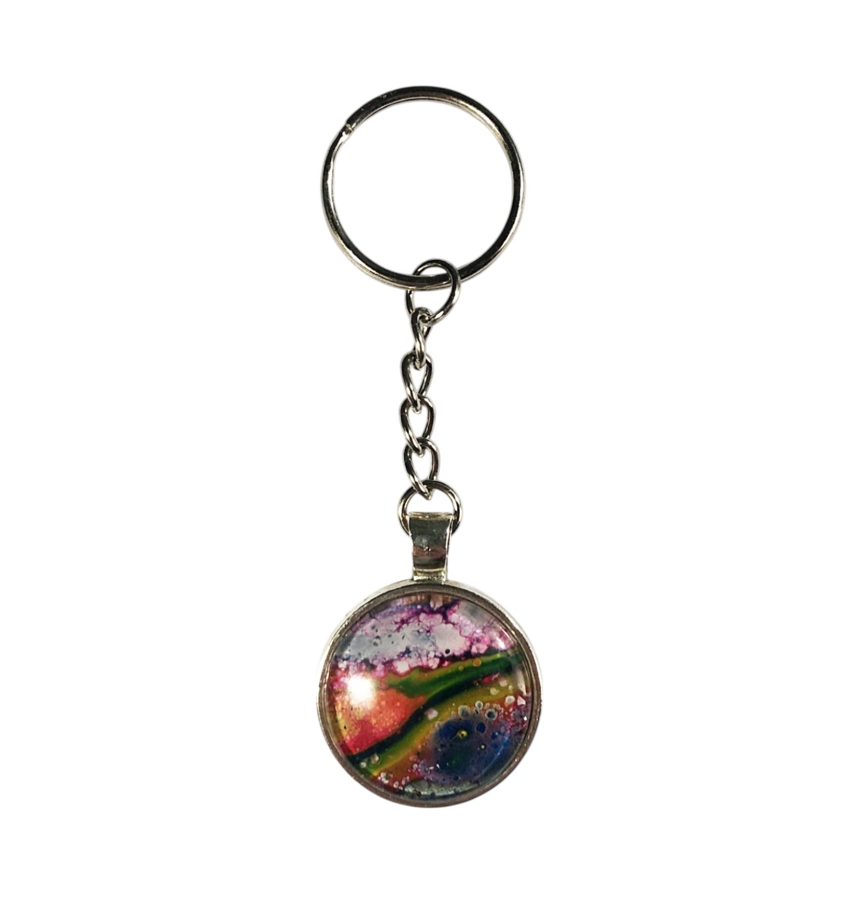Glass Keyring – Nymphaea