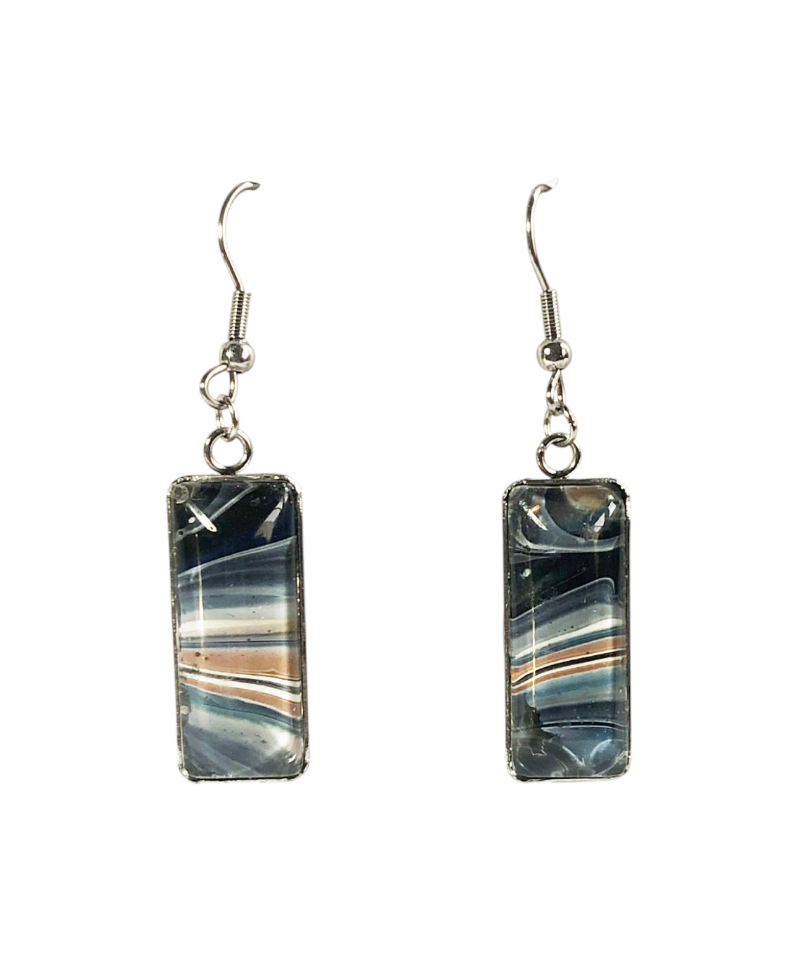 Glass Drop Earrings – Camber Sands