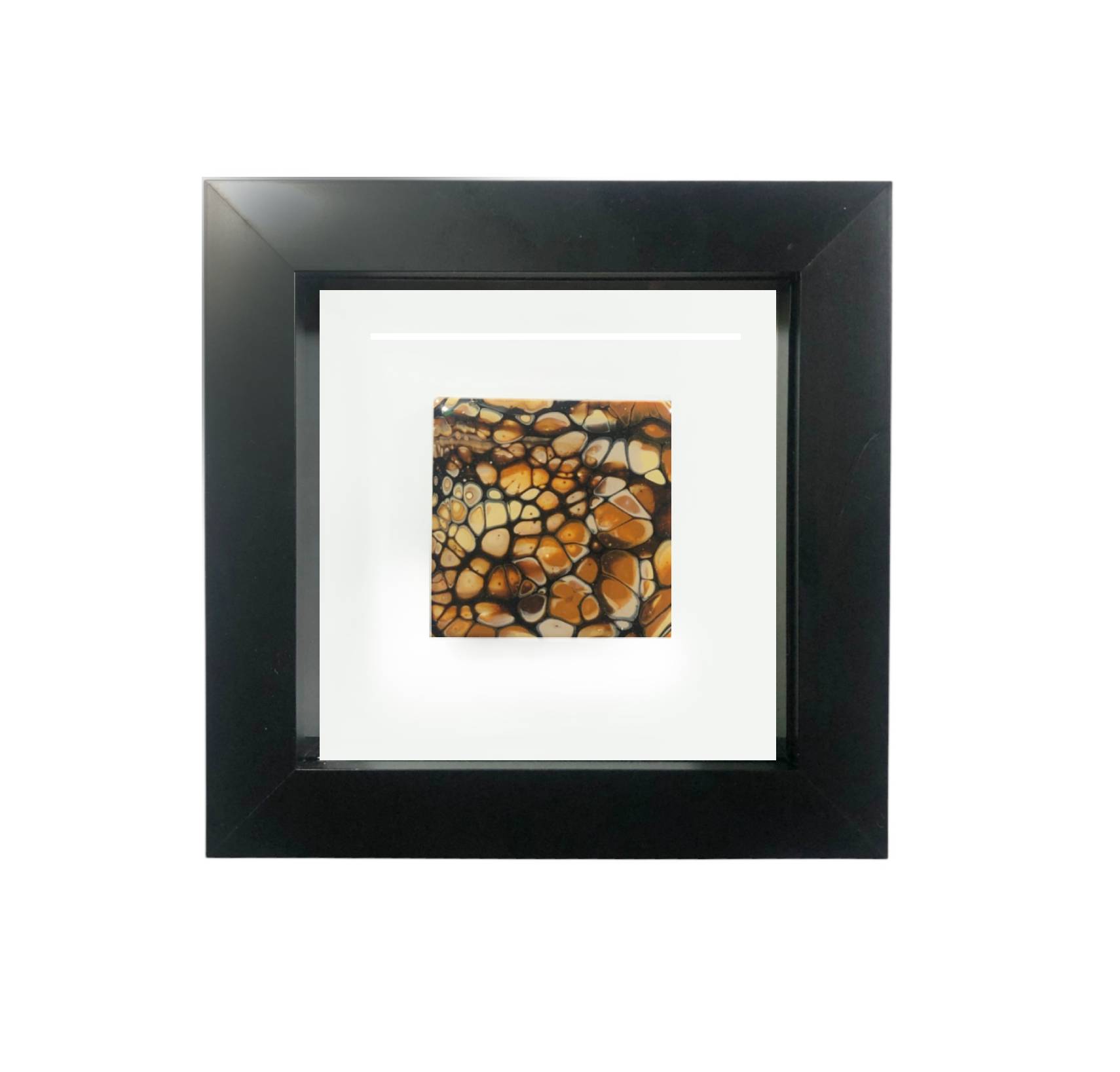 Framed Art Miniature – Gilded Ember