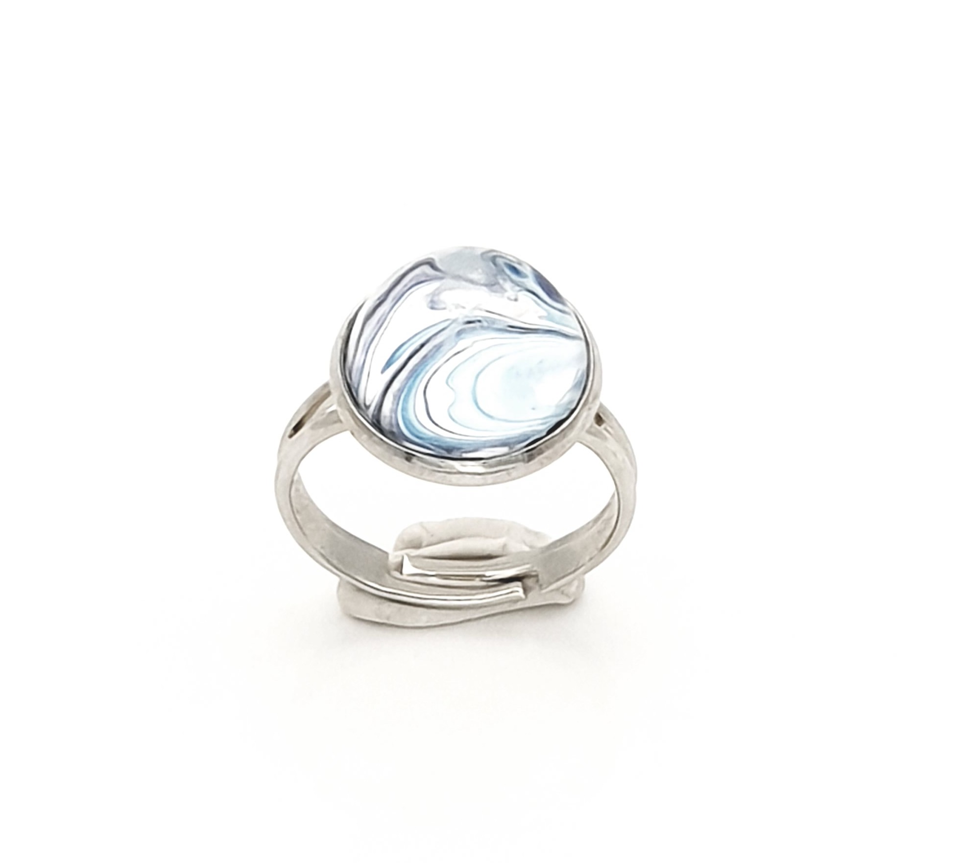 Glass Adjustable Ring – Taste of Heaven