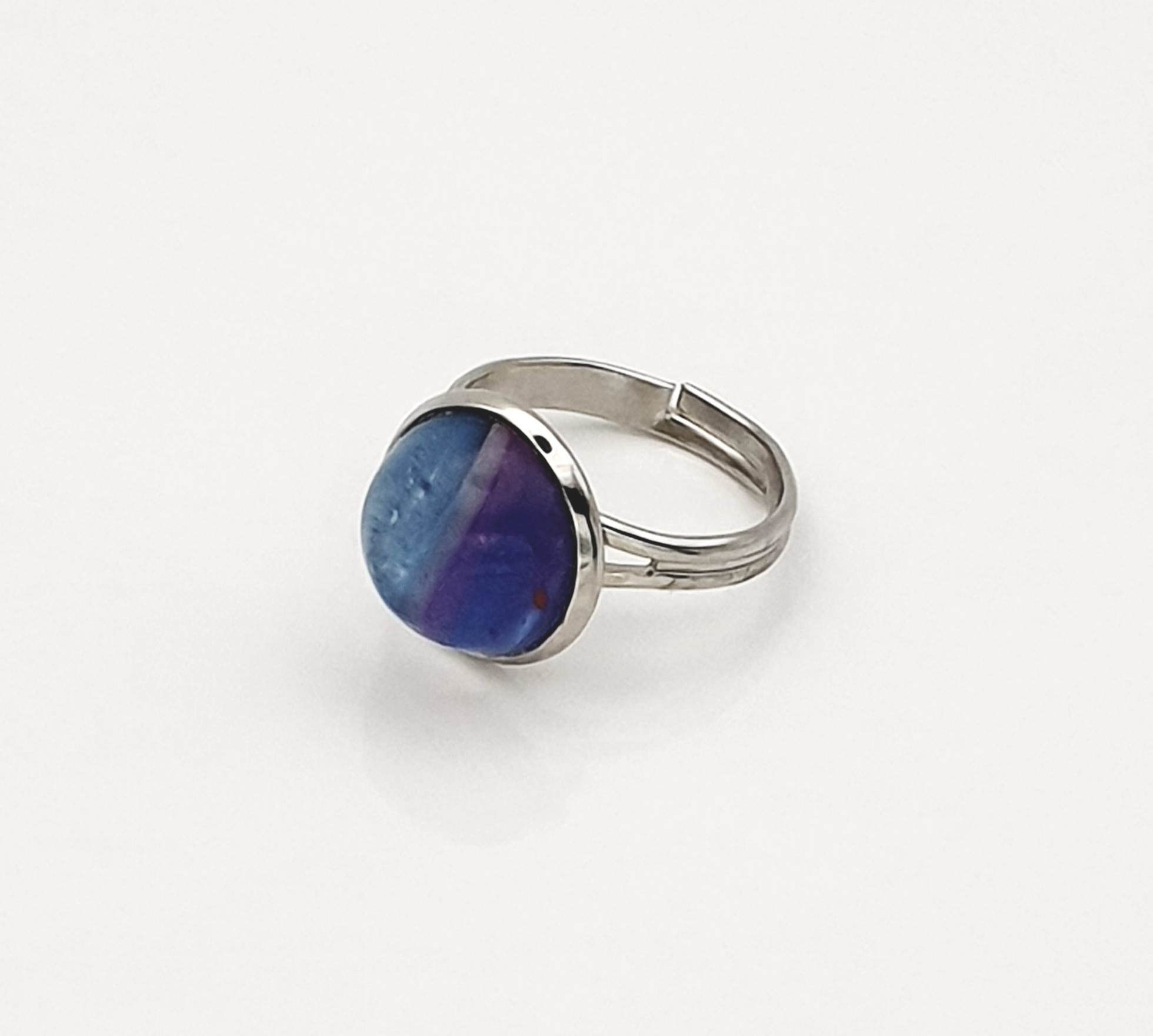 Glass Adjustable Ring – Rayleigh Horizon