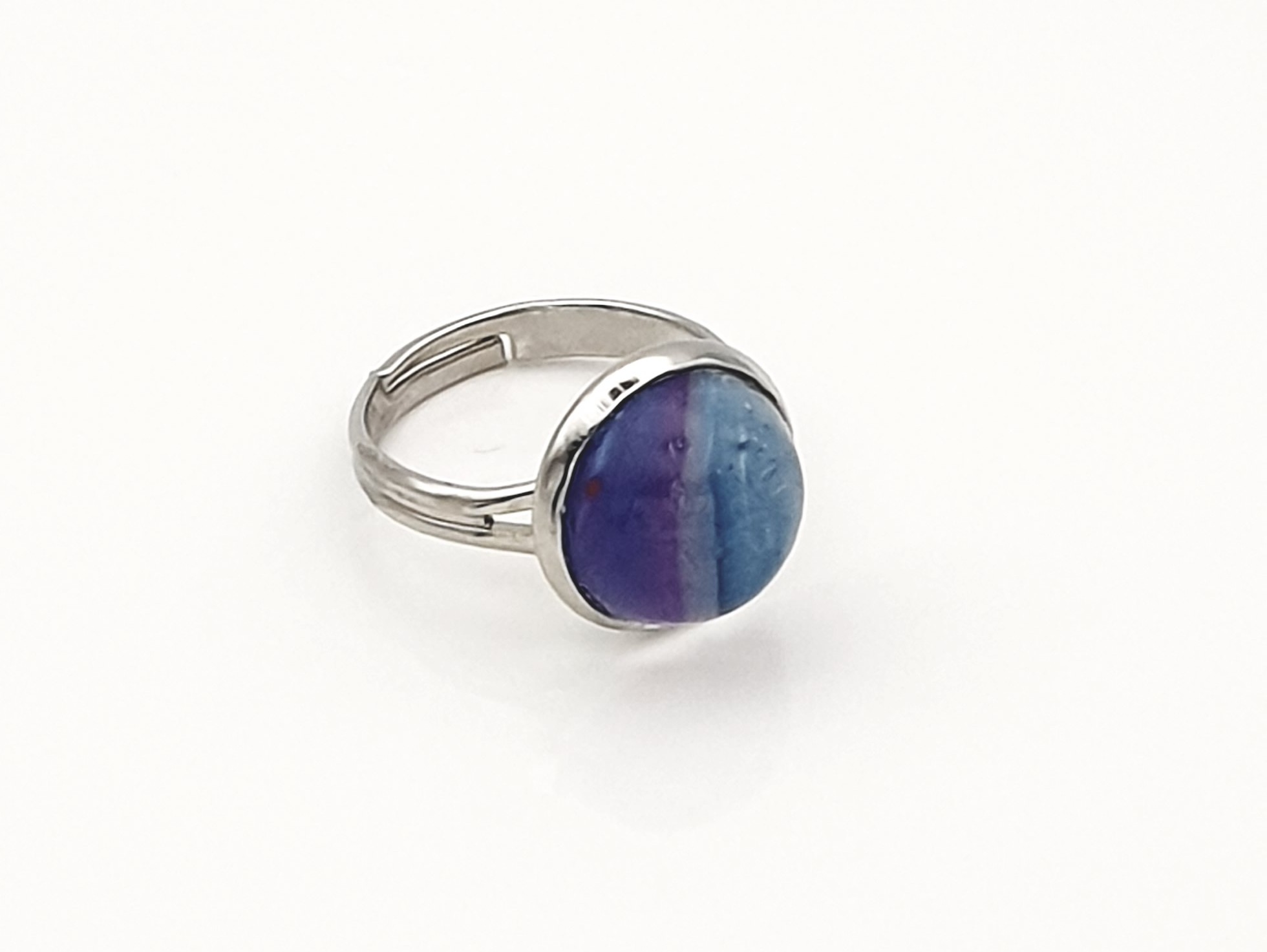 Glass Adjustable Ring – Rayleigh Horizon