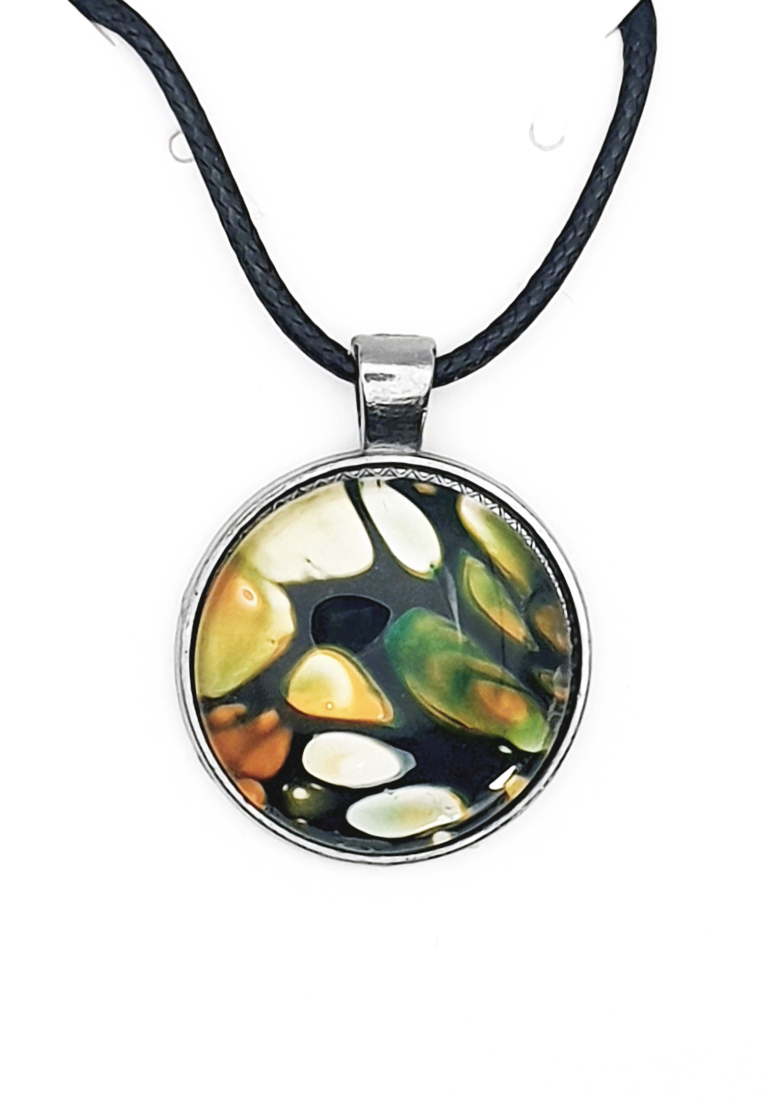 Glass Pendant – Pistachio