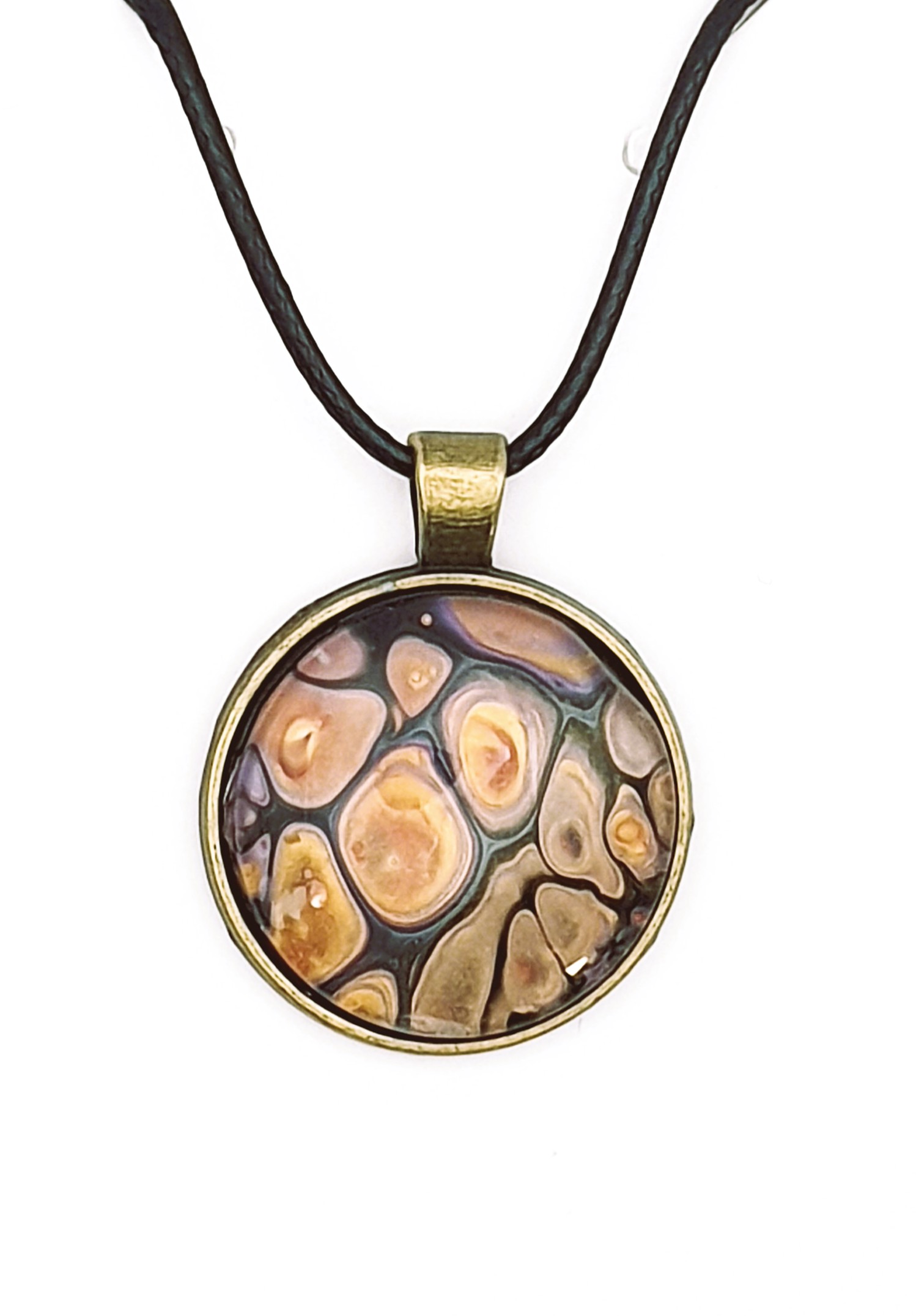 Glass Pendant – Doubloon