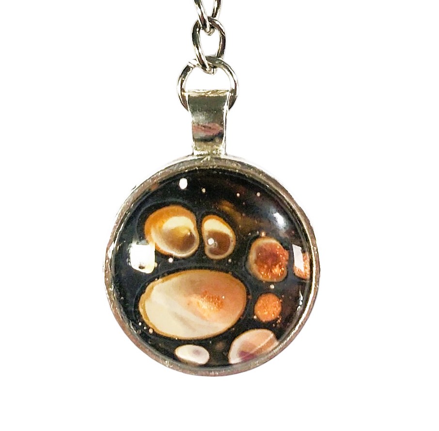 Glass Keyring – Hubble