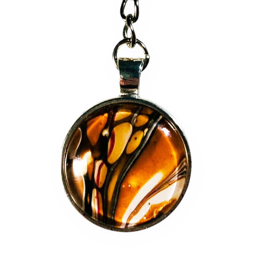 Glass Keyring - Brittle