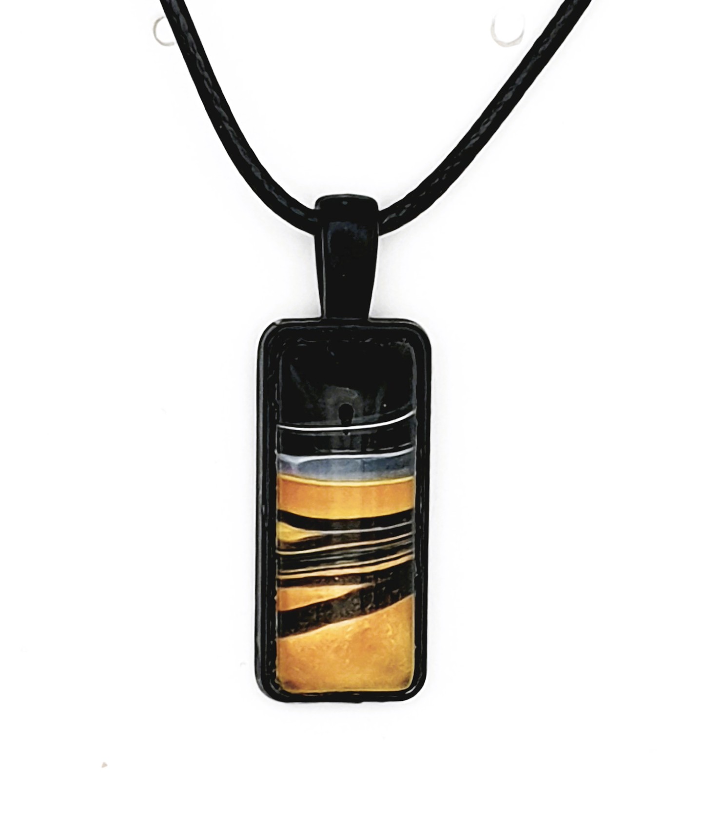 Glass Pendant - Desert Road