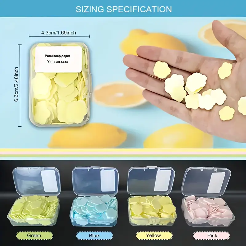 Pastillas Espumantes de Jabón de Manos – 20 Tabs