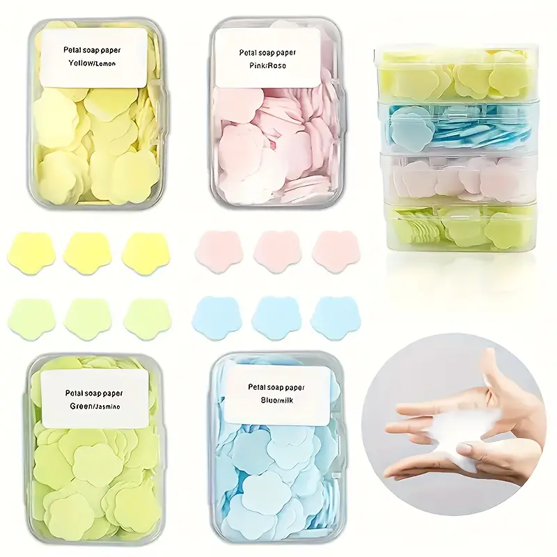 Pastillas Espumantes de Jabón de Manos – 20 Tabs