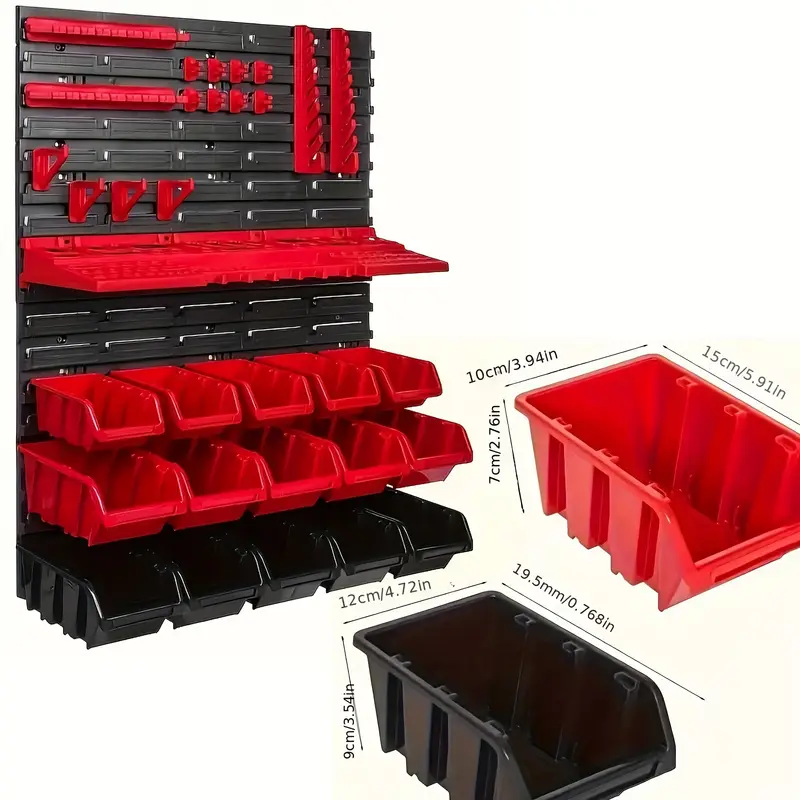 Sistema de Almacenamiento de Herramientas de Madera DIY