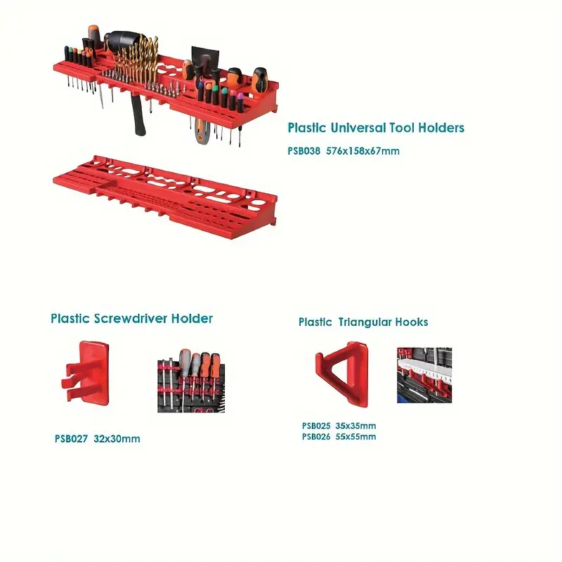  Sistema de Almacenamiento de Herramientas de Madera DIY