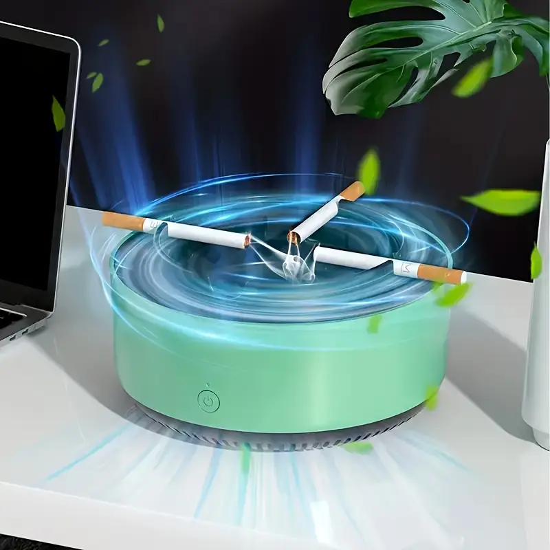 Cenicero Inteligente con Purificador de Aire