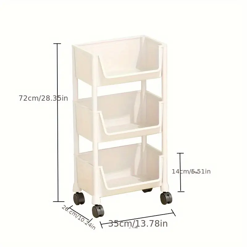 Carrito de Almacenamiento para Spa con Ruedas