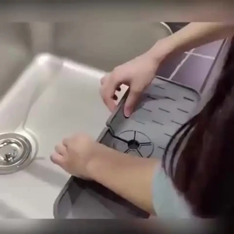 Bandeja de Goteo de Silicona para Grifo