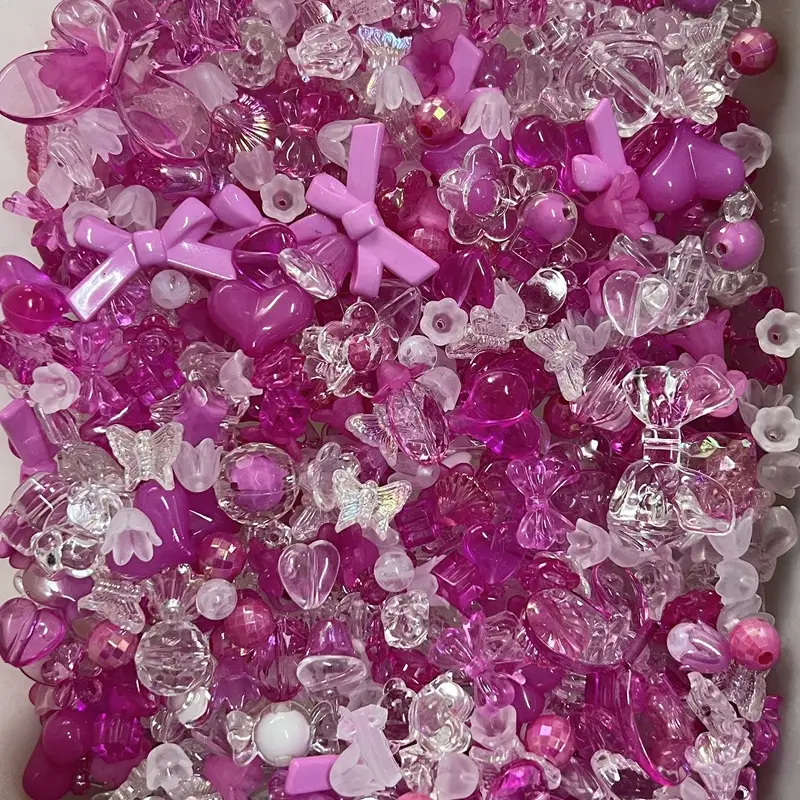 Cuentas de Acrílico Hechas a Mano (20g/Pack)