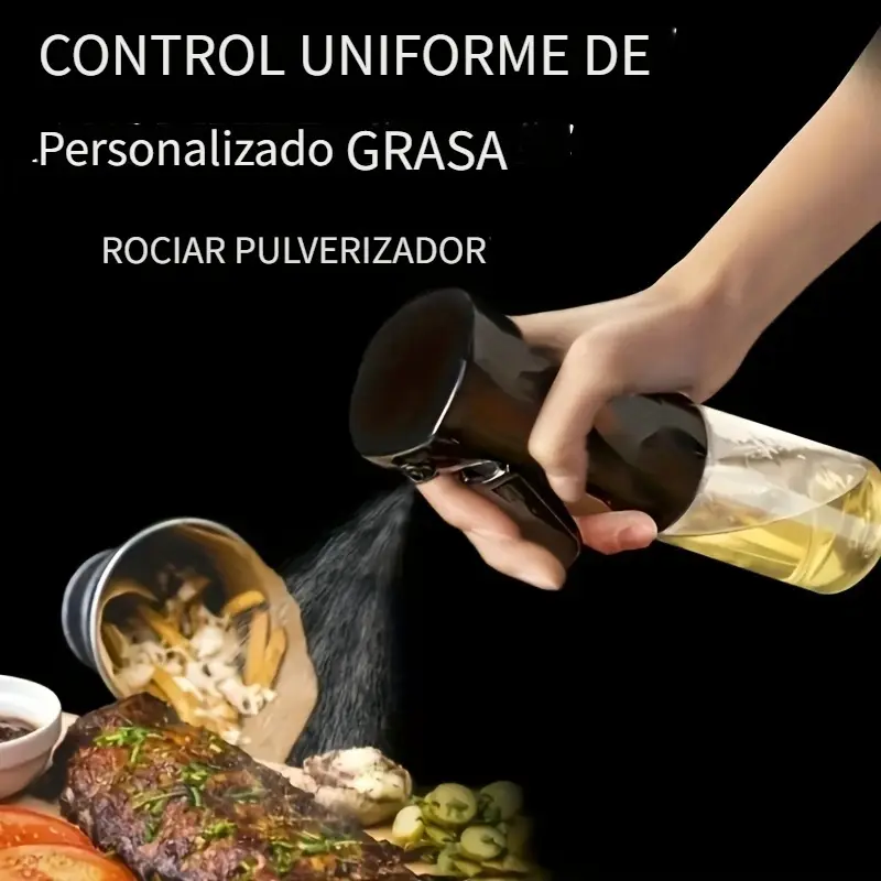  Botella de Aceite en Spray Continuo para Cocinar
