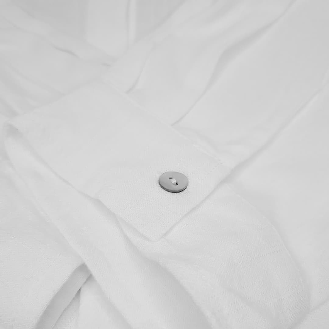 Chemise en lin et coton