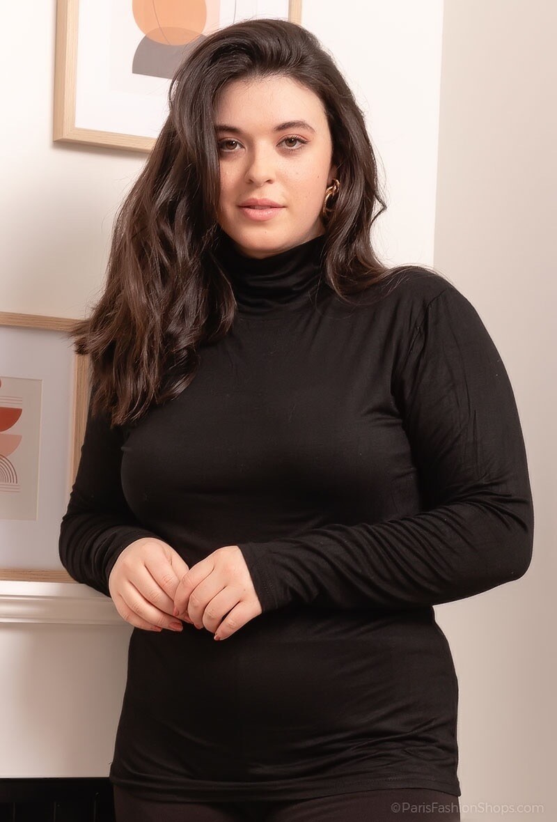 Sous-pull à col roulé