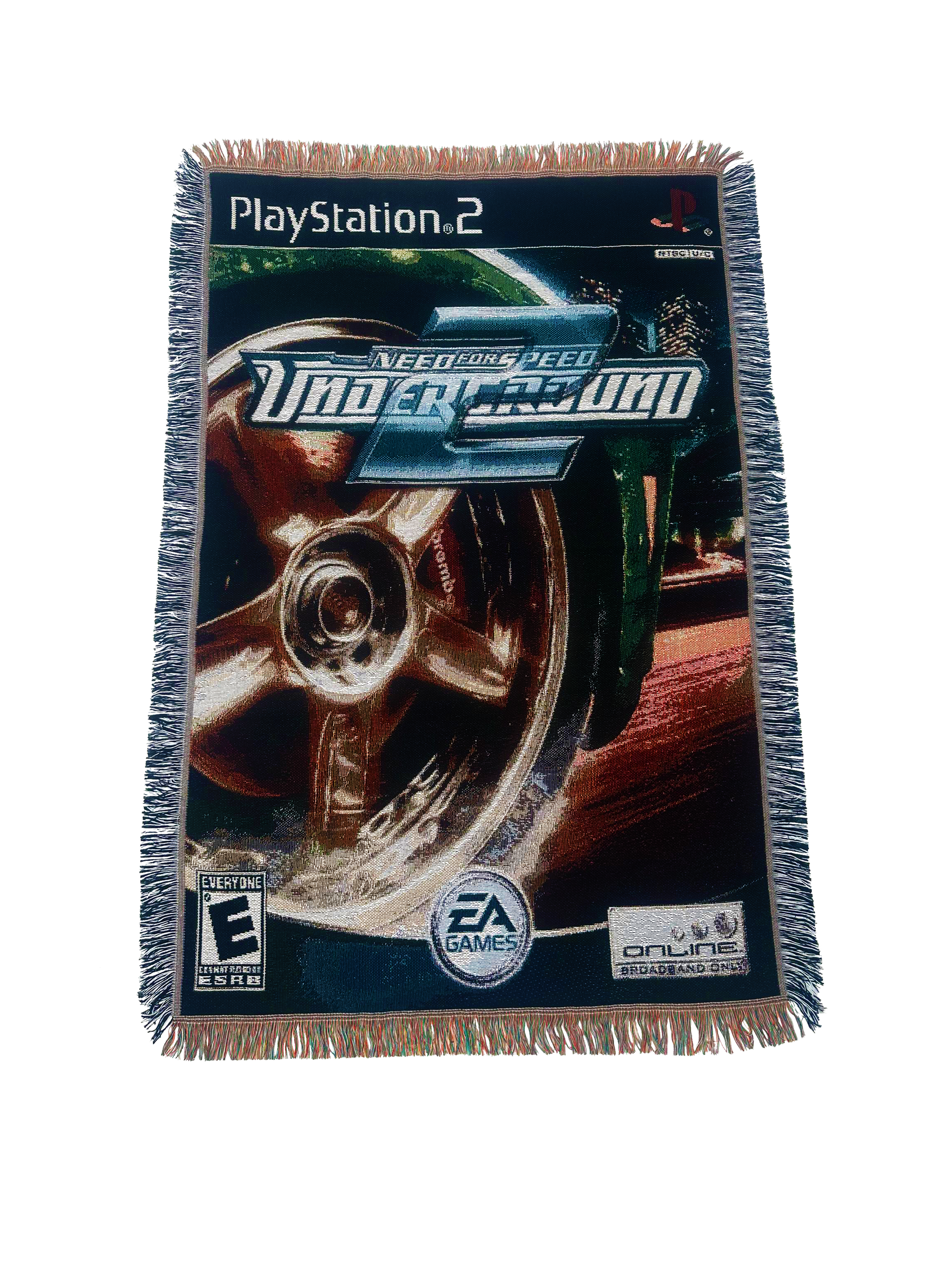 PS2 NFS Underground 2 Woven Tapestry